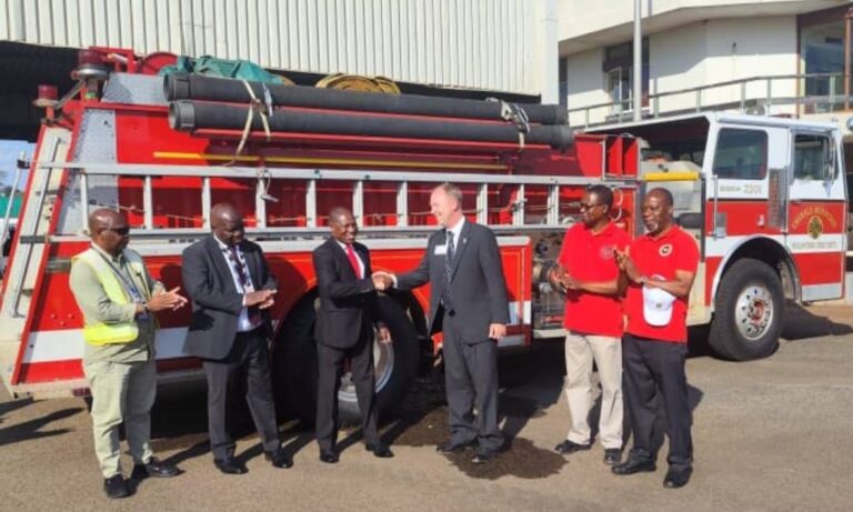 US clergyman donates Fire Engine to ADL