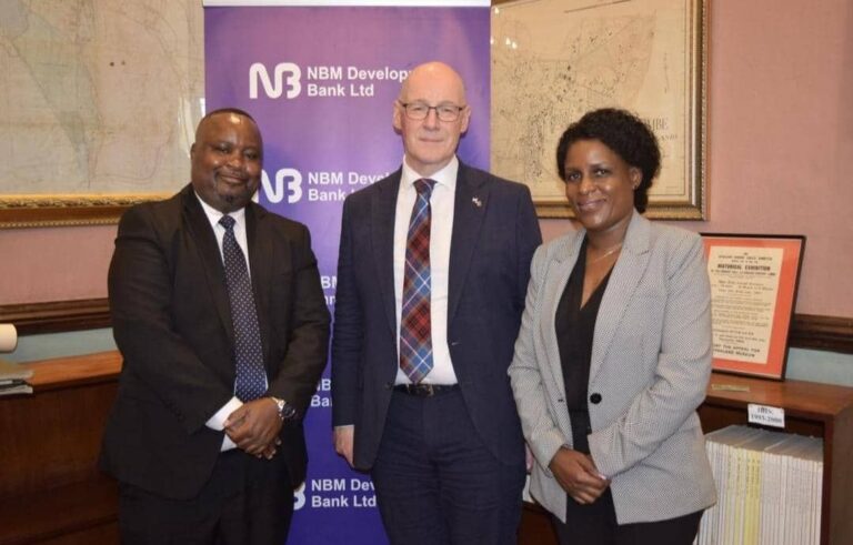 NBM Development Bank secures grant funding from Scottish govt
