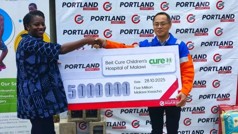 PCL champions children’s healthcare with K5 million donation to Beit Cure Hospital