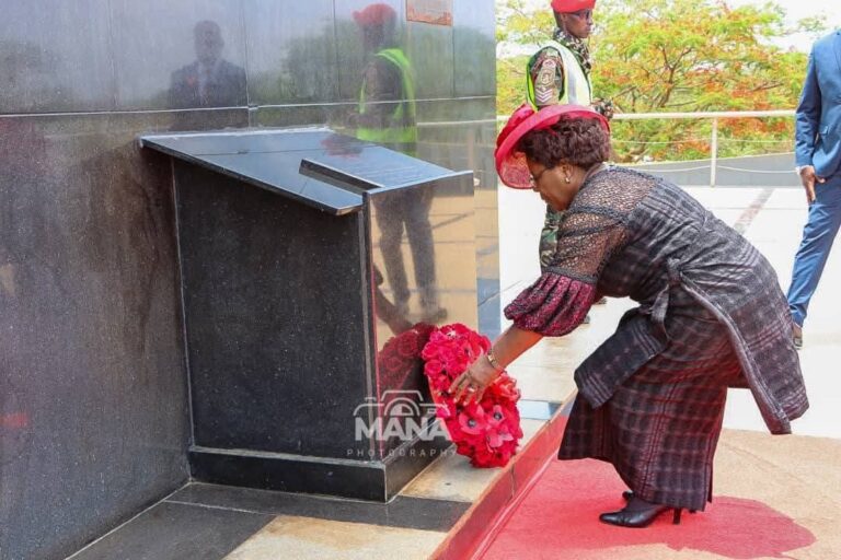 Vice President Ansah leads Malawi in honouring fallen heroes on Remembrance Day