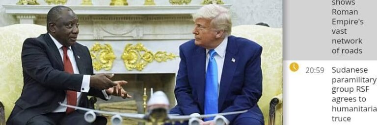 Trump says South Africa “shouldn’t be in the G20” and will skip Johannesburg Summit