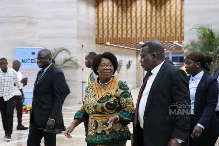 Vice President Jane Ansah arrives in Angola as Malawi joins crucial AU–EU deliberations
