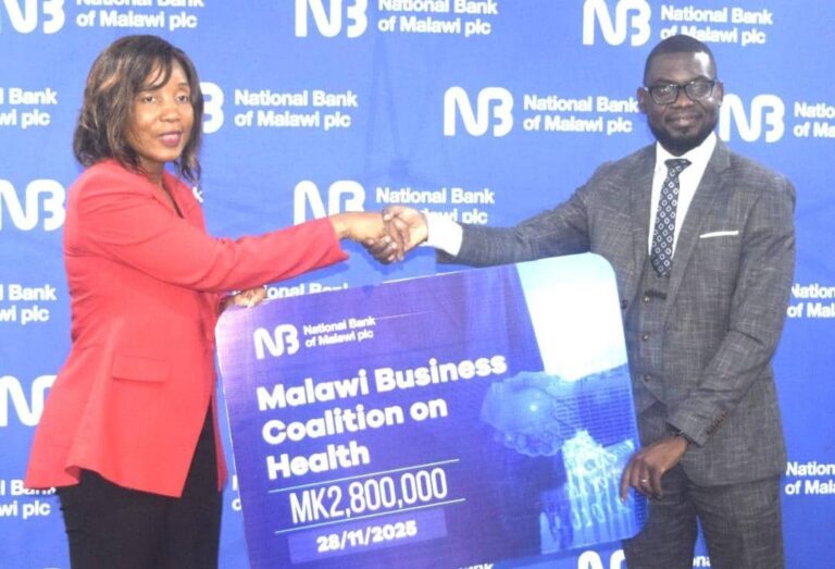 NBM plc donates K2.8 million to MBC-Health