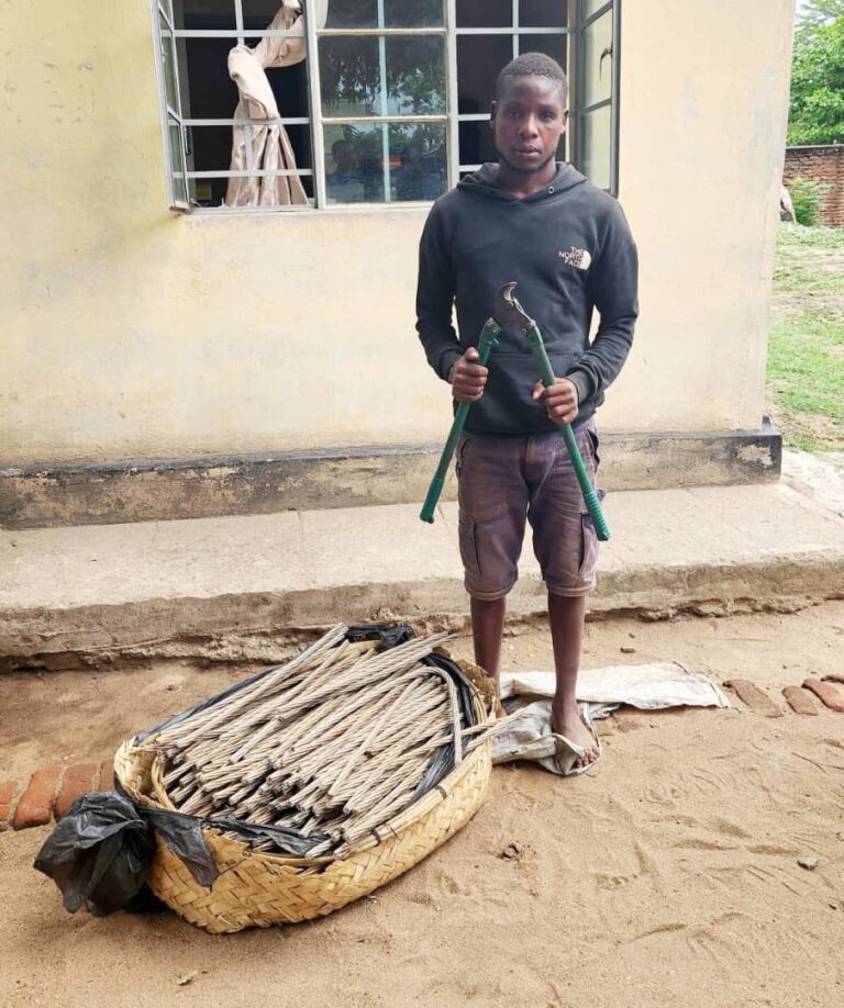 Man arrested for vandalizing ESCOM cables in Mangochi
