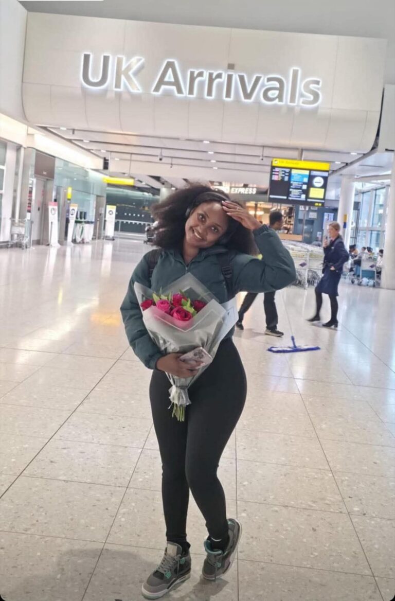 Temwah Announces Temporary Break From Music as pictures of her arrival in UK emerges