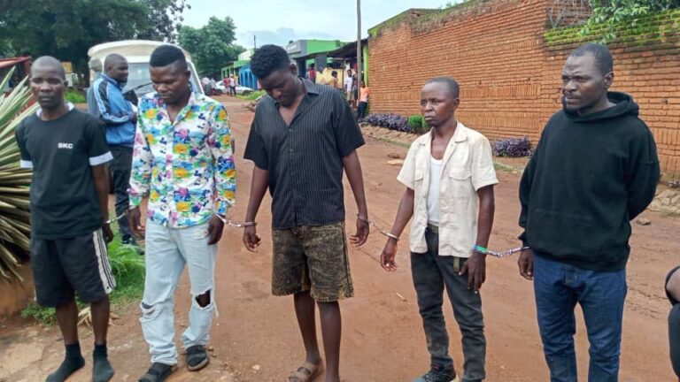 Police arrest 5 men for robberies, recover stolen items in Lilongwe