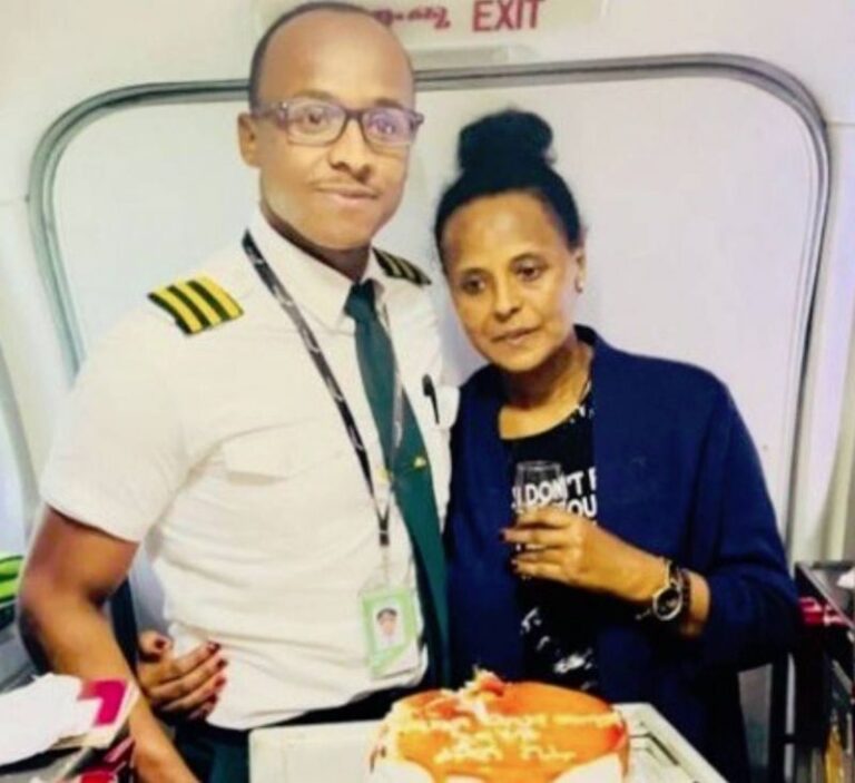 A pilot’s homecoming: The heartwarming reunion of a mother and son