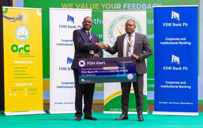 FDH Bank supports Escom PIESA conference with K20 million