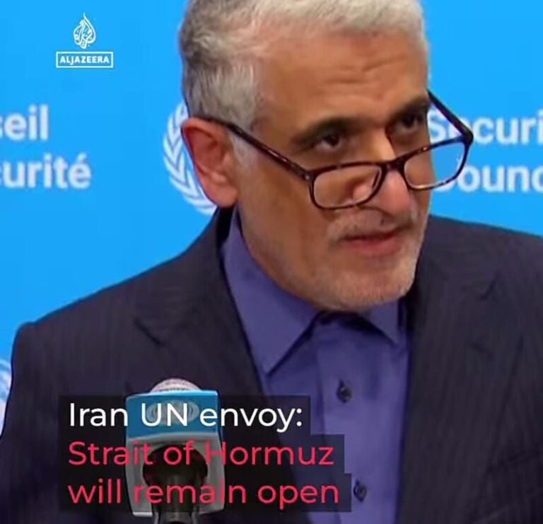 Iran plays down threat to strait of Hormuz, insists on freedom of navigation