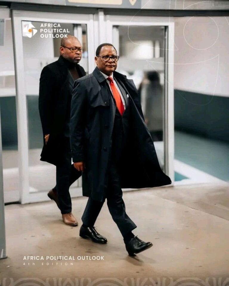 Former President Chakwera arrives in Brussels for Africa Political Outlook Summit