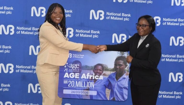 NBM plc donates K20 million to support girl-child education