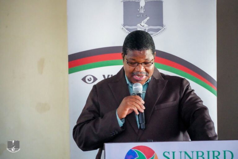 Lesotho Indipendent Electoral Commission Chairperson John Maphepe in Malawi for Election Study Tour