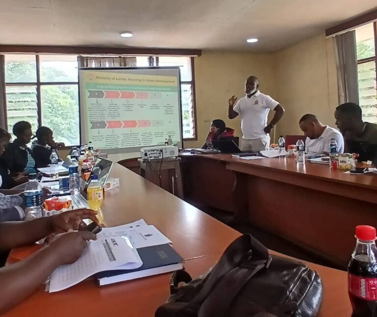 Ministry of Lands says land registration requires coordinated efforts