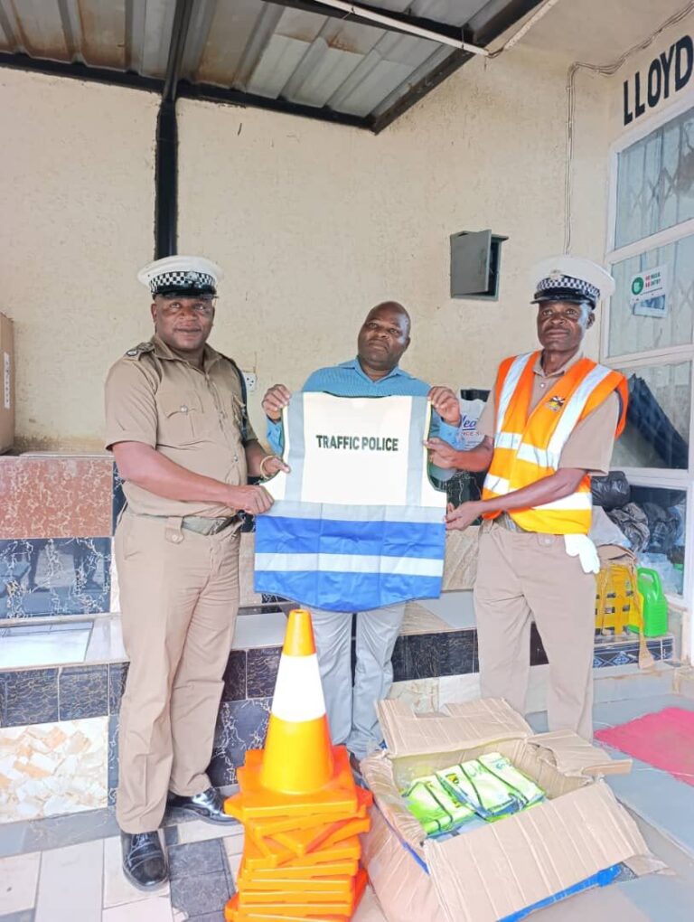 Tamara Safety Products donates safety gear to Kawale Police