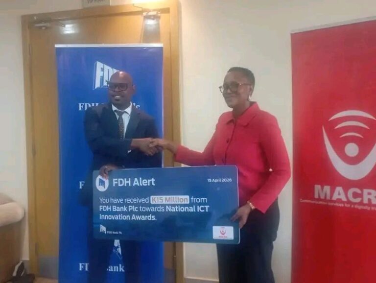 FDH Bank supports Malawi’s ICT innovation with K15 million donation