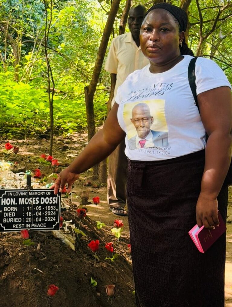 Two Years After His Passing, Hon. Susan Dossi MP Visits Father’s Grave