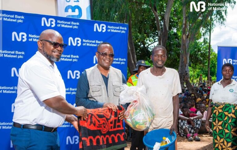 NBM plc donates K100 million items to KK flood victims