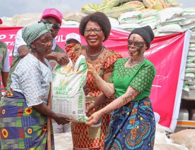 Malawi’s Vice-President Jane Ansah launches food aid initiative to combat hunger